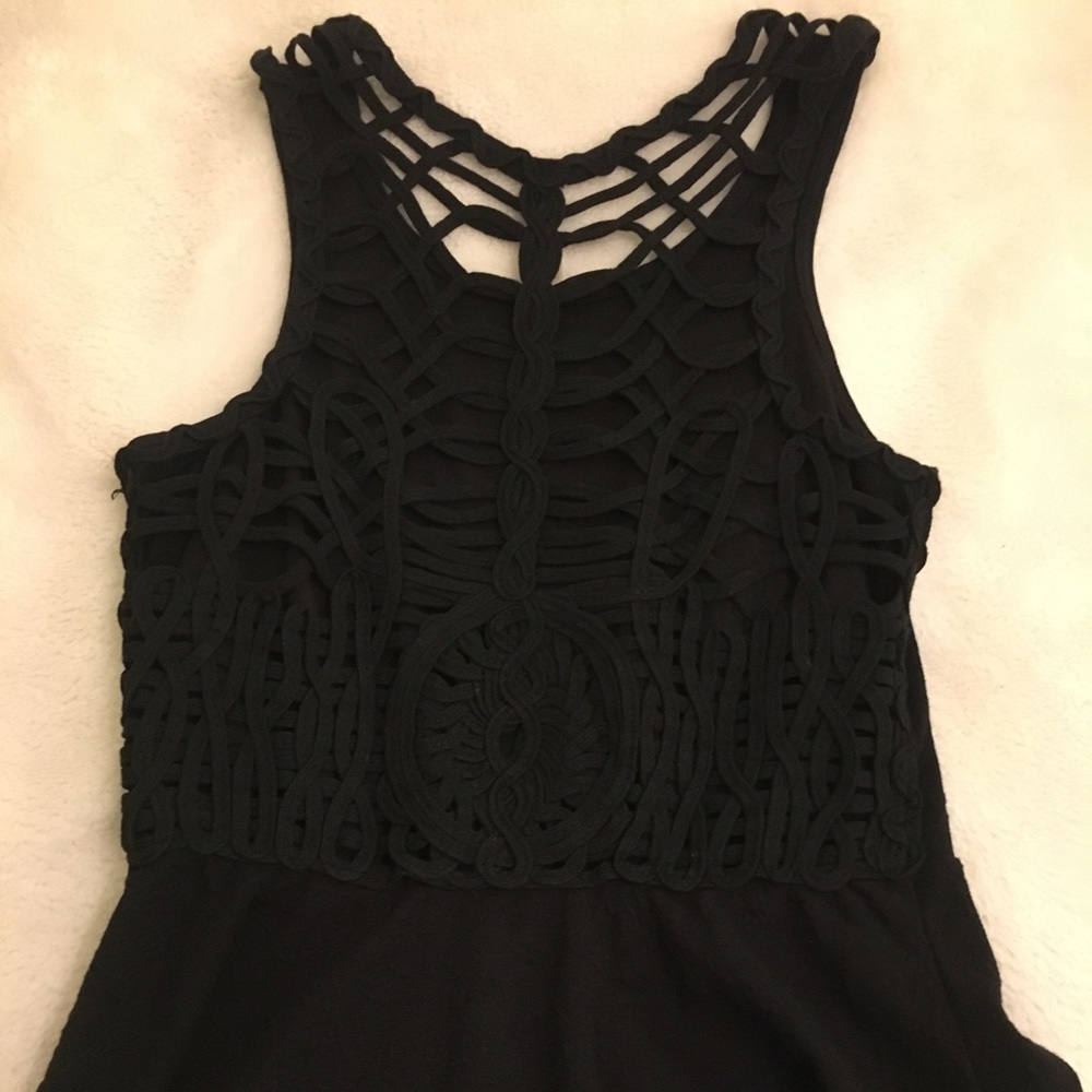 Free People patterned peplum top